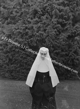 SISTER M MAUREEN LEAVY ON HER RECEPTION DAY AT MT ST ANNE'S PORT